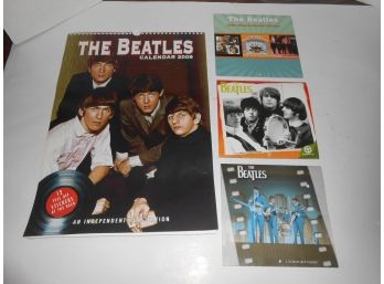 4 Beatles Calendars - Lot 184
