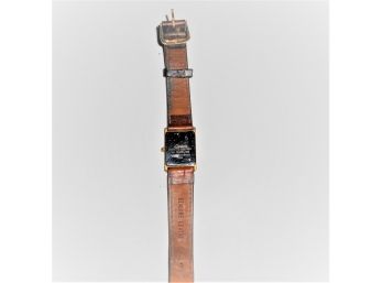 Cartier Watch  18kt Gold Plated  - Lot 242