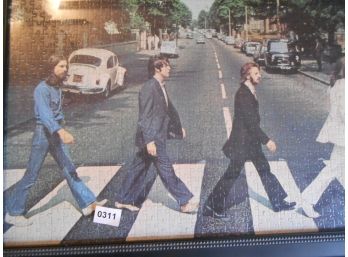 Beatles 60th Anniversary Abbey Road Puzzle  Wall Hanging