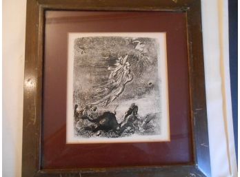 Vintage Etching Or Lithograph By Massi