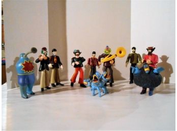 Beatles Figurines  From Yellow Submarine OOP