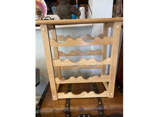 Modern Wine Storage Rack With Removable Top