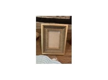 Small Gold Picture Frame 4 Inches By 5 In