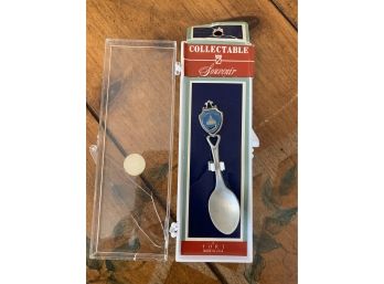 Connecticut Pewter Souvenir Spoon