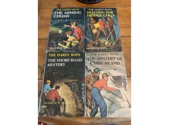 Lot Of 4 Hardy Boys 1960s Books
