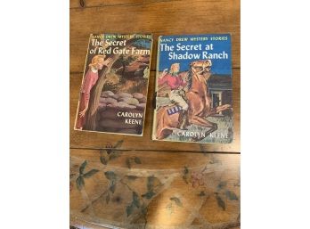 Two Nancy Drew Books One From 1931 One 1961