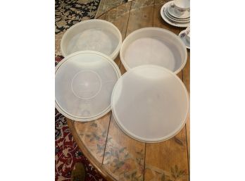 Two Large Tupperware Containers# 242 With Lids