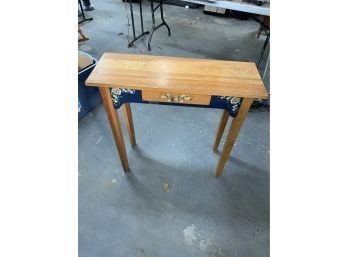 Cute Hand Painted Rustic Council Table