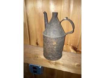 Antique Tall Oil Can