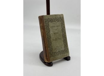 Antique Circa 1830s The Improvement Of The Mind By Isaac Watts Revised Stereotype Edition