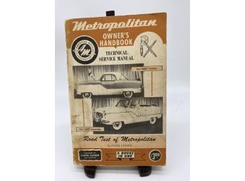Metropolitan Owner's Handbook: Road Test Of The Metropolitan By Floyd Clymer 1959