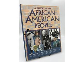 A History Of The African American People 1995 Hardcover & DJ First Ed. Coffee Table Book