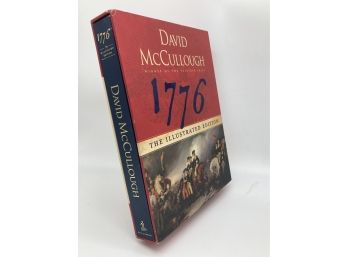 1776: The Illustrated Ed. By David McCullough With Letters, Maps, Artwork Hardcover Oversized Book & Slipcase