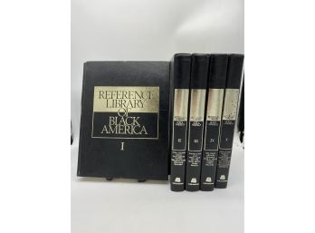 Reference Library Of Black America Volumes 1-5 Complied & Edited By Harry A. Ploski 1971 Hardcover Series