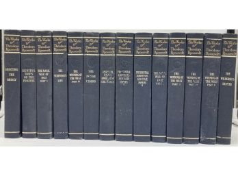 The Works Of Theodore Roosevelt In 14 Volumes (complete) 1897 Executive Edition