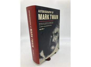 Autobiography Of Mark Twain Vol 1 Edited By Harriet E. Smith 2010 Hardcover DJ Complete & Authoritative Ed