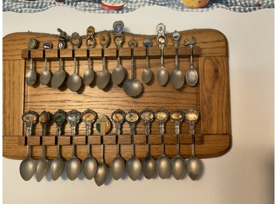 Large Collection Of Souvenir Spoons Lot 2