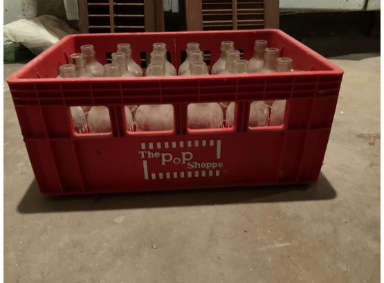 The Pop Shoppe Crate Of Vintage Bottles