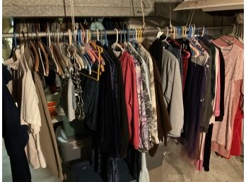 Huge Lot Of Vintage Mens And Woman's Clothes