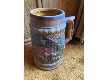 Oversized Decorative Tankard Mug
