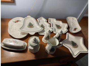 Pfaltzgraff Christmas Heritage Christmas Serving Piece Collection