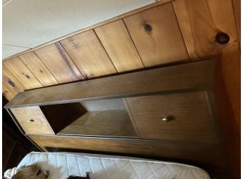 Mid Century Modern Full Size Bed Great Storage