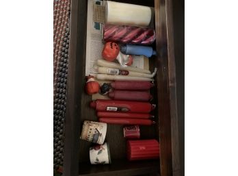 Drawer Full Of Candles