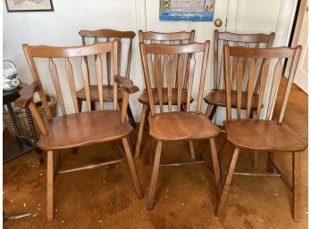 Set Of 6 Vintage Hale Furniture Chairs