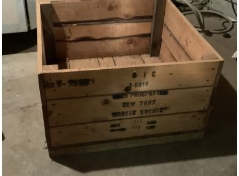 Oversized 29 Inch Crate Great For Fire Wood