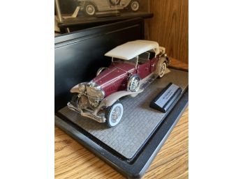 1930 Duesenberg J Derham Tourster Franklin Mint Model Car