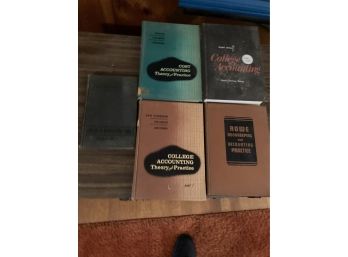 Lot Of 5 Vintage Accounting Books
