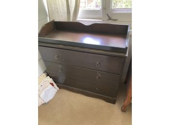 Vintage 3 Drawer Dry-sink Dresser: Would Make A Great Changing Table