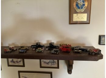Lot Of Replica Cars Mostly Plastic, Various Makers