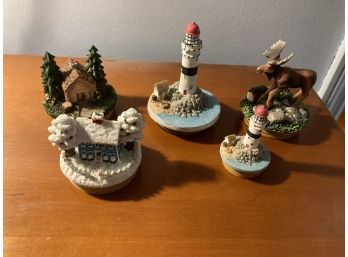 Lot Of 5 Cute Candle Toppers