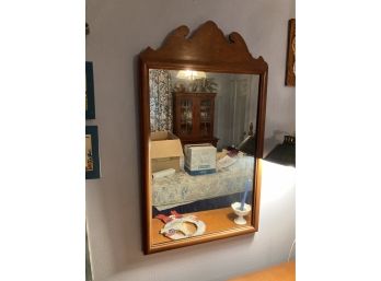 Vintage Maple Mirror