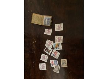 Grouping Of Vintage  Stamps Never Used