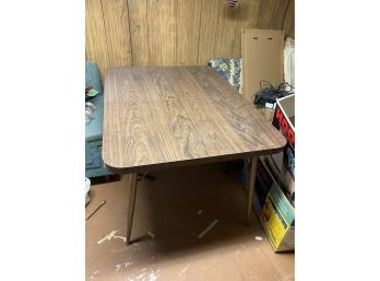 Vintage Expandable Formica Top Table