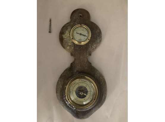 Vintage Barometer Made In Western Germany
