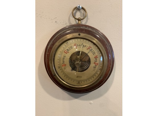 Vintage Barometer By Stellar
