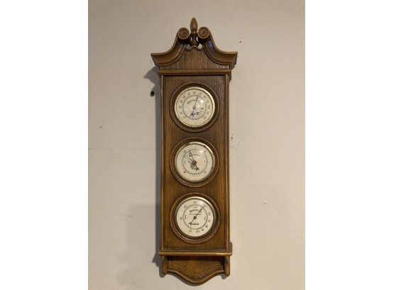 Vintage Verichron Barometer