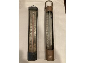 2 Taylor Hanging Thermometers