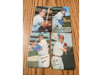 4 Topps Oversize Baseball Cards
