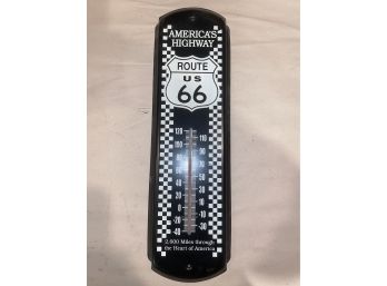 Vintage Route 66 Americana Thermometer