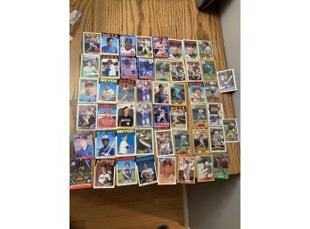 Lot Of 50 Baseball Cards Various Teams And Years