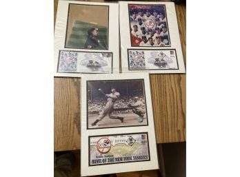 Lot Of 3 2001, 2002  Yankee World Series/ Stadium  Posters