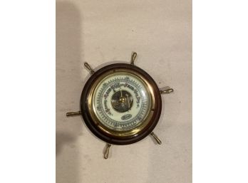 Vintage Stellar Barometer & Thermometer In Celsius - Made In Western Germany