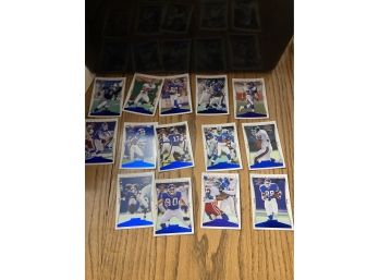 Lot Of 13 New York Giants Trading Cards 1997