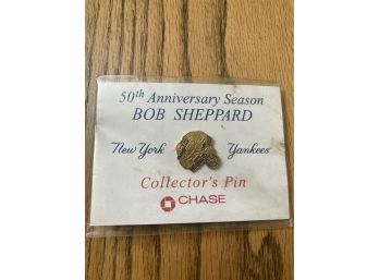 Bob Shepard 50th Anniversary Season Collectors Pin