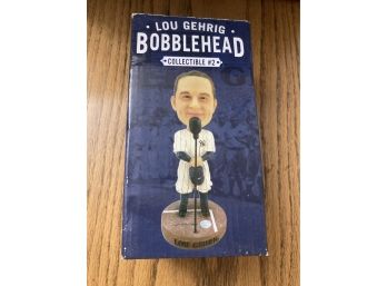 Lot Of 3 Lou Gehrig Bobblehead  New In Box