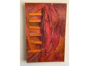 Signed Original Mixed Media Abstract Artwork - Gorgeous Texture!